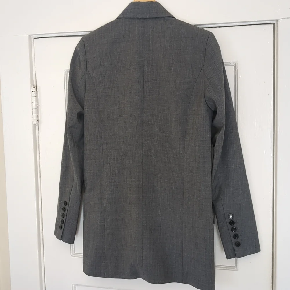 Gray Women's Blazer - Picture 4 of 16